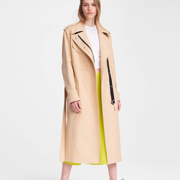 rag & bone Jackets & Blazers - Rag&Bone Ludlow Cotton Relaxed Fit Trench Coat